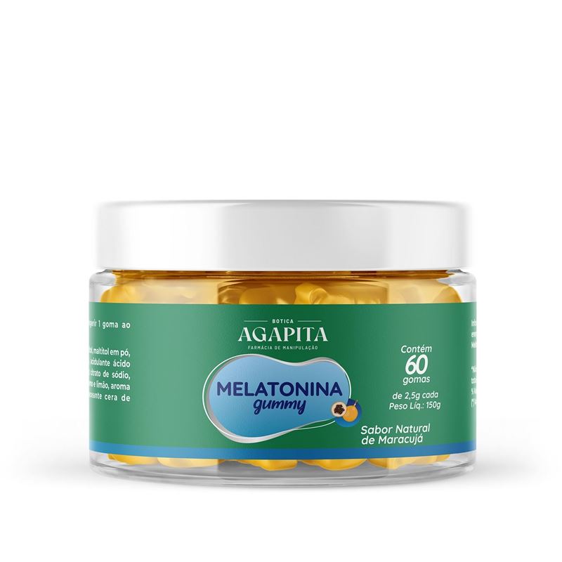 Melatonina Gummy Botica Agapita 60 Gomas
