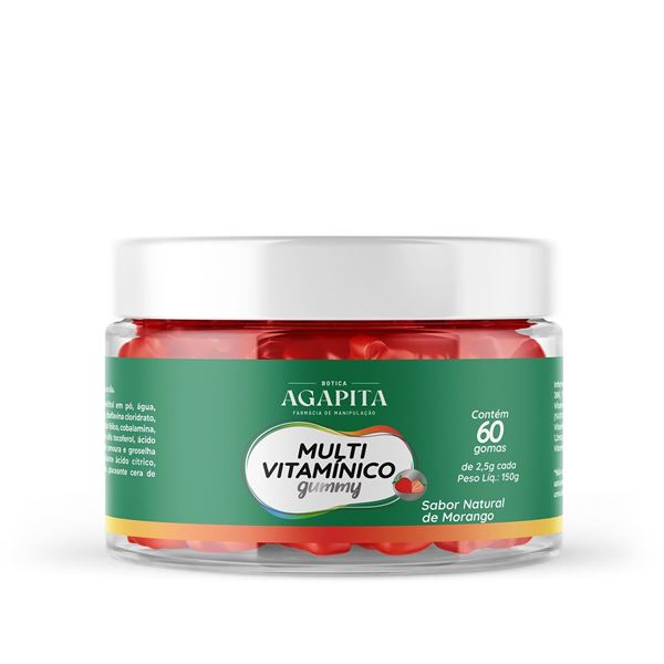 Multivitamínico Gummy Botica Agapita 60 Gomas
