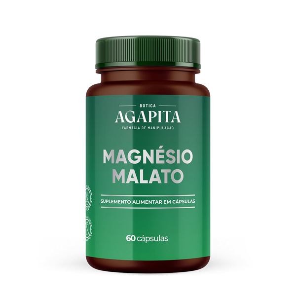 Magnésio Malato Botica Agapita 60 Cápsulas