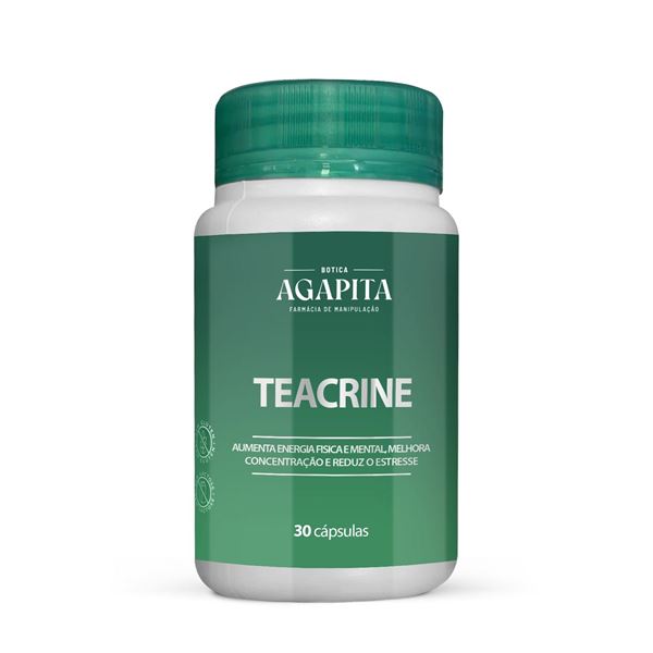 Teacrine 50mg 30 Cápsulas