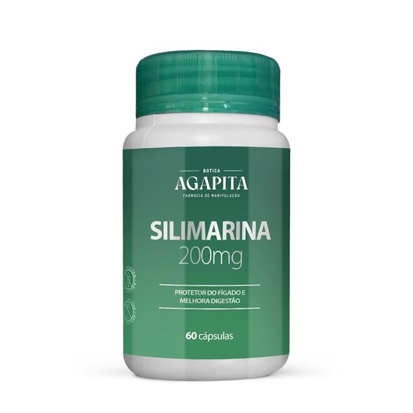 Silimarina 200mg 60 Cápsulas