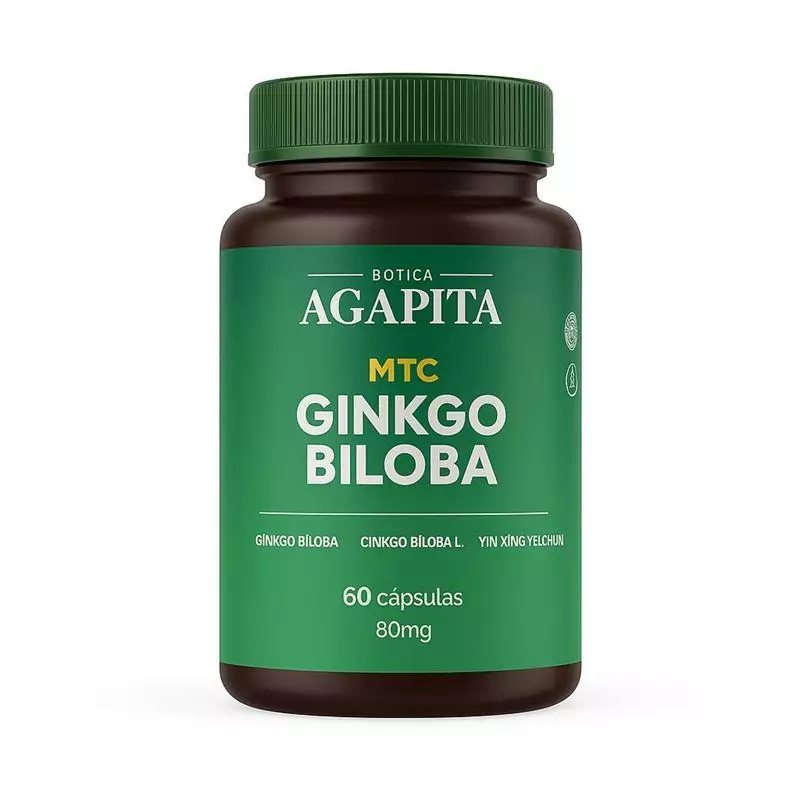 Ginko Biloba Botica Agapita 60 Cápsulas