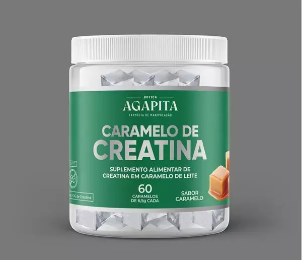 Caramelo de Creatina 60 unidades Botica Agapita