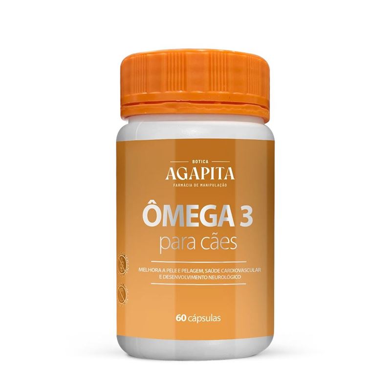 Ômega 3 para Cães 60 Cápsulas
