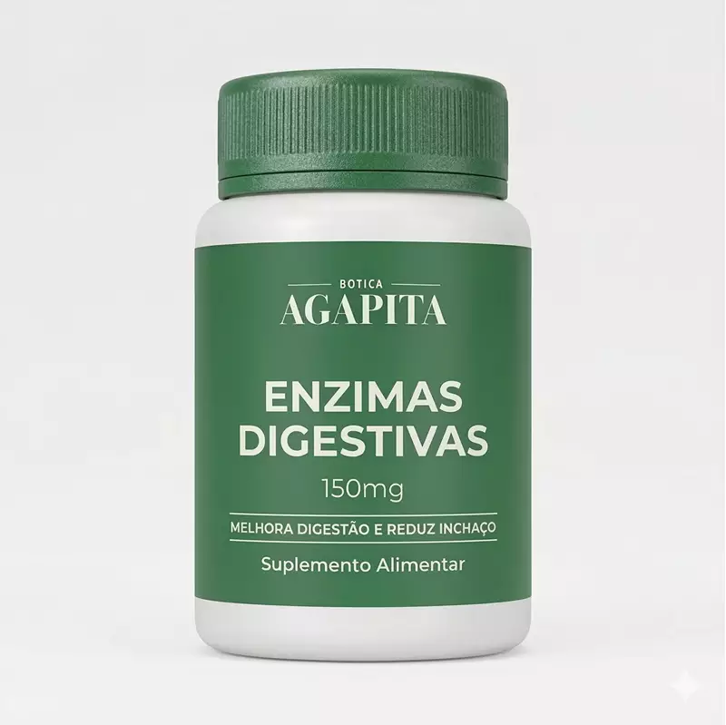 Enzimas Digestivas150mg 60 cápsulas
